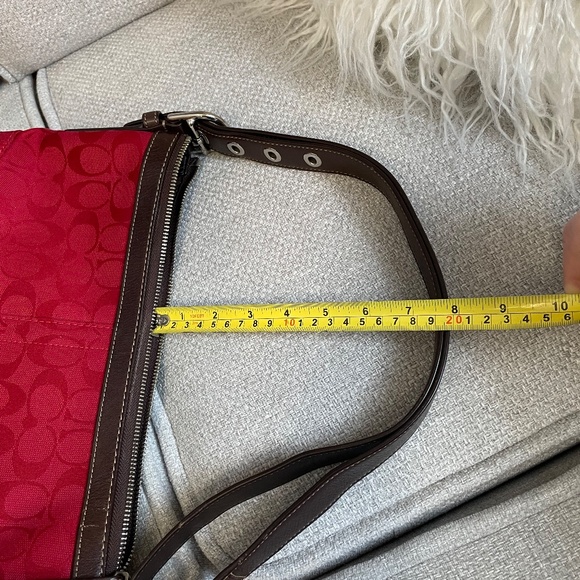 Vintage Red Coach Bag - Picture 10 of 10